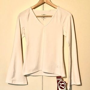 BRAND NEW Vintage Lululemon Vitesse Tee-M-White